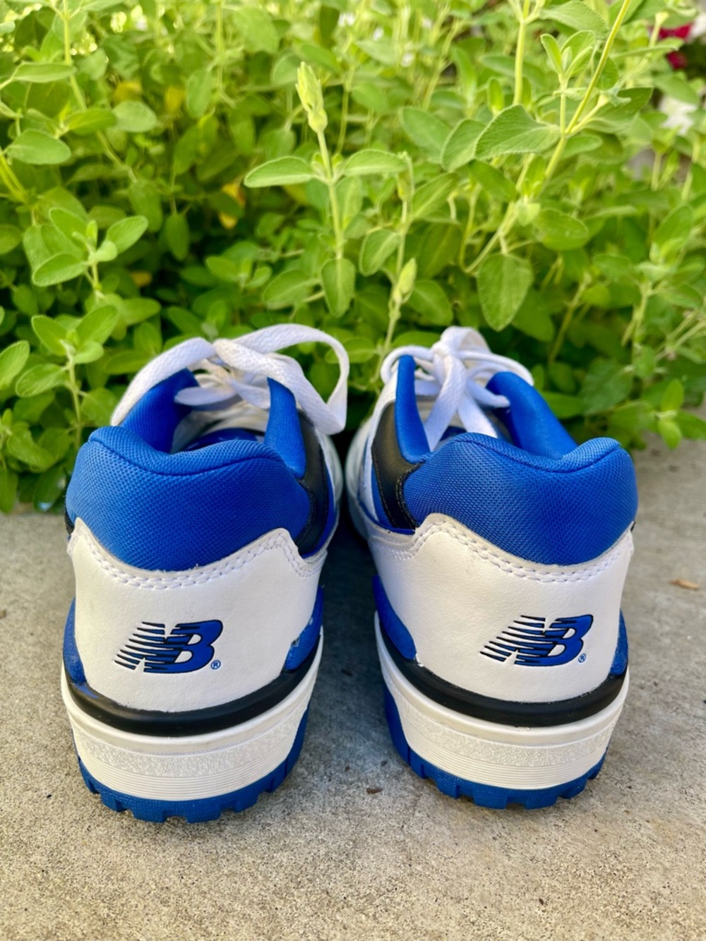 New Balance 550 White Royal Blue Men's size 8 Low-Top Sneakers BB550SN1 - Picture 4 of 7